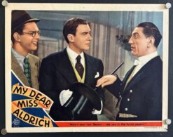 My Dear Miss Aldrich (1937) - Original Lobby Card Movie Poster