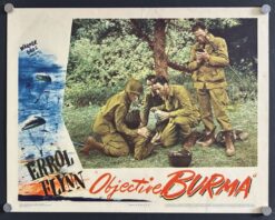 Objective Burma (1945) - Original Lobby Card Movie Poster