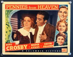 Pennies From Heaven (1936) - Original Lobby Card Movie Poster