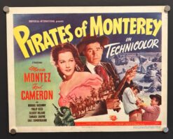 Pirates Of Monterey (1947) - Original Title Lobby Card Movie Poster