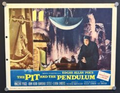 The Pit and the Pendulum (1961) - Original Lobby Card Movie Poster