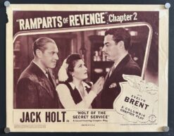 Ramparts Of Revenge (1941) - Original Lobby Card Movie Poster