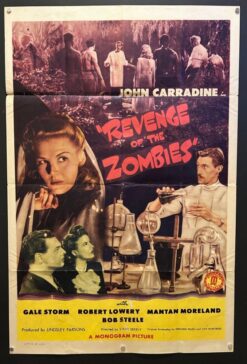 Revenge Of the Zombies (1943) - Original One Sheet Movie Poster