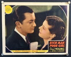 Rich Man, Poor Girl (1938) - Original Lobby Card Movie Poster