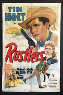 Rustlers (1949) - Original One Sheet Movie Poster