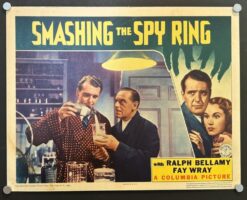 Smashing the Spy Ring (1938) - Original Lobby Card Movie Poster