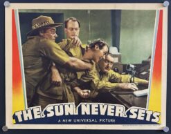 The Sun Never Sets (1939) - Original Lobby Card Movie Poster