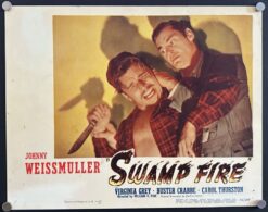 Swamp Fire (1946) - Original Lobby Card Movie Poster