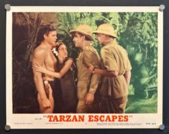Tarzan Escapes (R1954) - Original Lobby Card Movie Poster