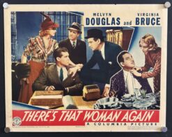There's That Woman Again (1938) - Original Lobby Card Movie Poster