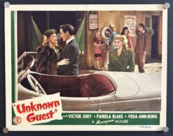 Unknown Guest (1943) - Original Lobby Card Movie Poster