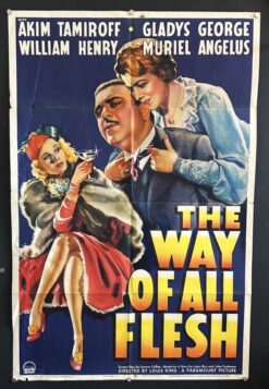 The Way Of All Flesh (1940) - Original One Sheet Movie Poster