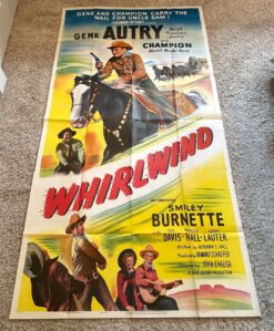 Whirlwind (1951) - Original Three Sheet Movie Poster