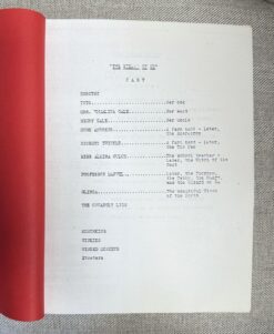 Wizard Of Oz (1939) - Original Film Script Movie Poster